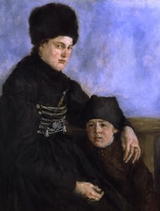Dachau Woman with Child, 1873-1874 by Wilhelm Maria Hubertus Leibl
