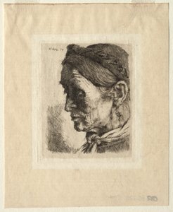 Head of a Peasant Woman, 1874