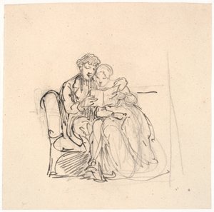 A Young Couple Reading a Letter