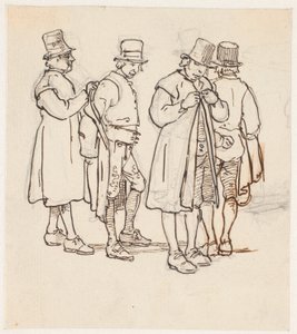 Group of Four Swedish Peasants