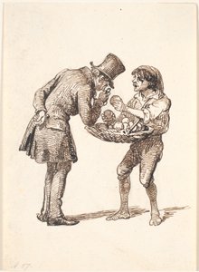 Italian Orange Seller and the Critical Customer