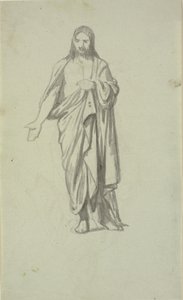 Christ After the Resurrection by Wilhelm Marstrand