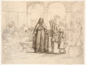 The Parable of the Great Supper by Wilhelm Marstrand