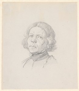 Portrait Head, Swedish Farmer by Wilhelm Marstrand