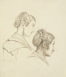Two Female Heads