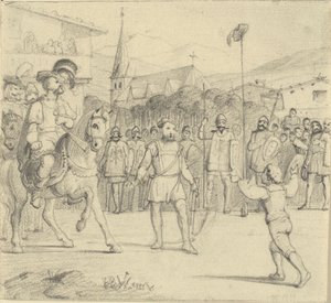 William Tell Has Shot the Apple Off His Son