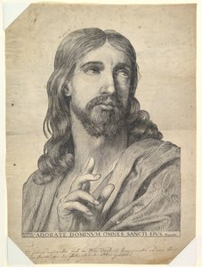 Bust of Christ Blessing by Wilhelm Traut