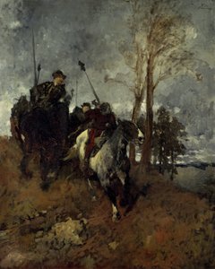 Bush Knight by Wilhelm Von Diez