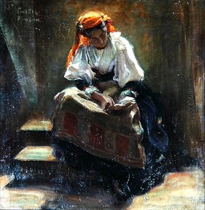 Girl with a Book