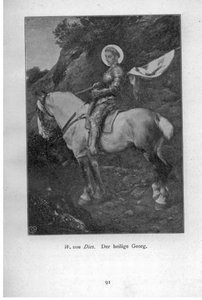 Saint George by Wilhelm Von Diez