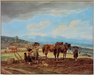 Rest During Plowing
