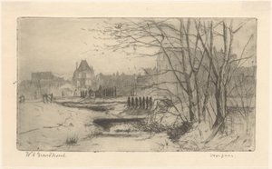 Spring by Willem Adrianus Grondhout (signed by artist)