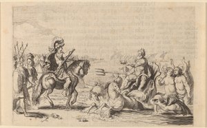 Alexander the Great and Neptune by Willem Basse