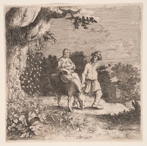 The Flight into Egypt by Willem Basse