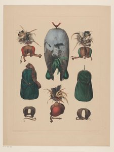 Falconry Attributes by Willem Bastiaan van Wouw (possibly)