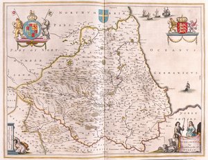 Bishopric of Durham, in 