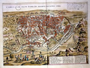 Cairo. Atlas by Wilhelm Blaeu, Amsterdam 1630 by Willem Blaeu