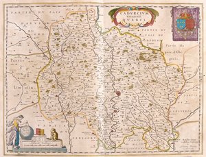 Department of Lot River - Languedoc - Quercy, in 