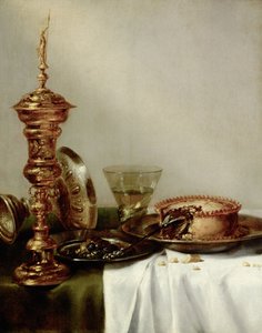 Covered Table, 1634 by Willem Claesz. Heda