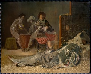 Guardroom with Soldiers