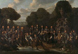 Allegory on the Flourishing of the Dutch Fishery after the Second Anglo-Dutch War (1665-67) by Willem Eversdijck (attributed to)