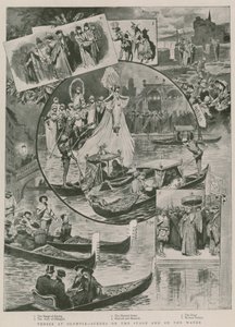 Venice at Olympia - Scenes on the Stage and on the Water by Willem II Steelink