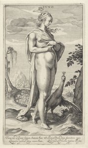 Juno with Peacock (series title: Judgment of Paris)