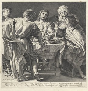 Supper at Emmaus by Willem Isaacsz. van Swanenburg