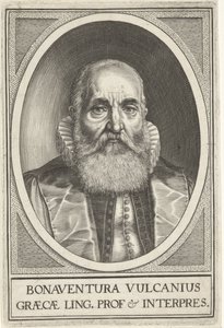 Portrait of Bonaventura Vulcanius by Willem Isaacsz. van Swanenburg