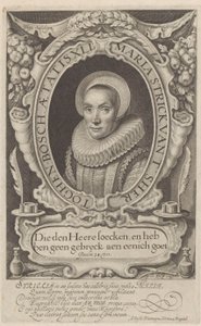 Portrait of Maria Strick at Age 41
