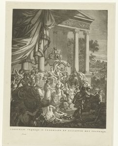 Allegorical Representation of the Alliance Between the Netherlands and France, 1795 by Willem Kok