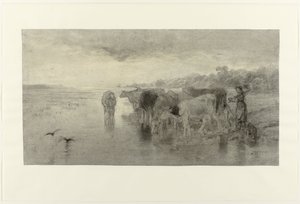 Sunset by Willem Maris