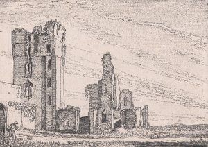 The House at Cleves near Haarlem, from Verscheyden Landtschapjes Various Little Landscapes, ca. 1616 by Willem Pietersz. Buytewech