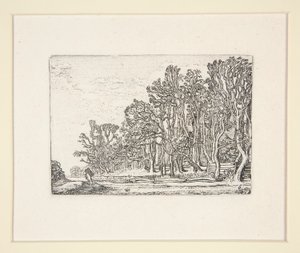 Two Plank-Hedges, Plate 6 from The Set of the Landscapes by Willem Pietersz. Buytewech
