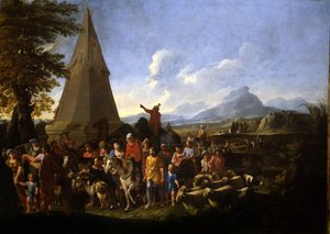 Jacob and His Family Entering Egypt by Willem Reuter