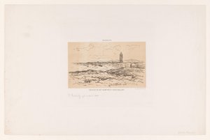 View of the Village of West-Terschelling by Willem Roelofs (I)