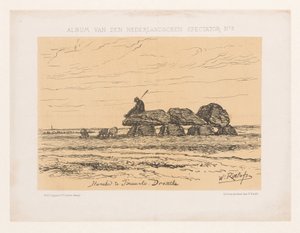 Dolmen at Tynaarlo in Drenthe (Album of the Dutch Spectator No 3)