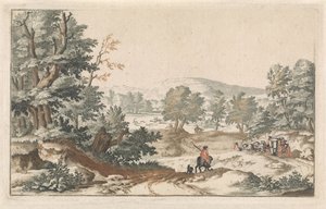 Wooded Landscape with a Road