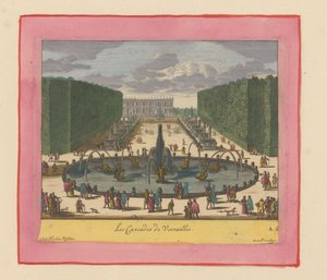 Cascades in the Gardens of Versailles