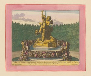 Fountain with a Putto as Personification of Wealth Seated on Cerberus