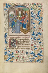 Christ before Pilate by Willem Vrelant