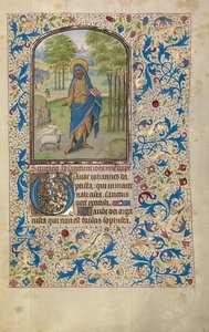 Saint John the Baptist by Willem Vrelant