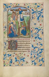 The Deposition by Willem Vrelant