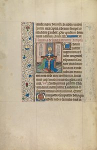 The Throne of Grace Trinity by Willem Vrelant