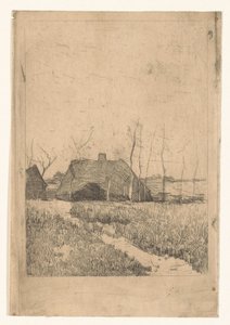 Farm at Evening