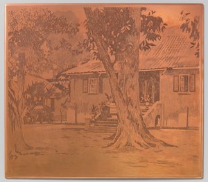 House of the Arab, Buitenzorg by Willem Arnoldus Witsen