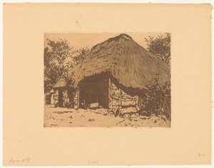 Open Barn in Brabant by Willem Arnoldus Witsen