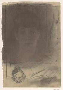 Portrait, Facing Forward by Willem Arnoldus Witsen