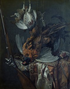 Still life with Dead Game by Willem van Aelst