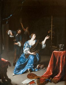 Lady with a Parrot